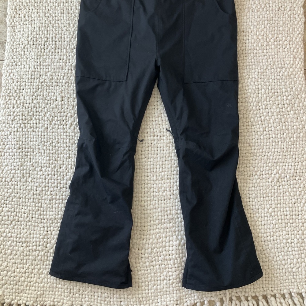 Burton Avalon Snowboard Bibs Pants Women's 2x Black Ski Living Lining Vents View 3